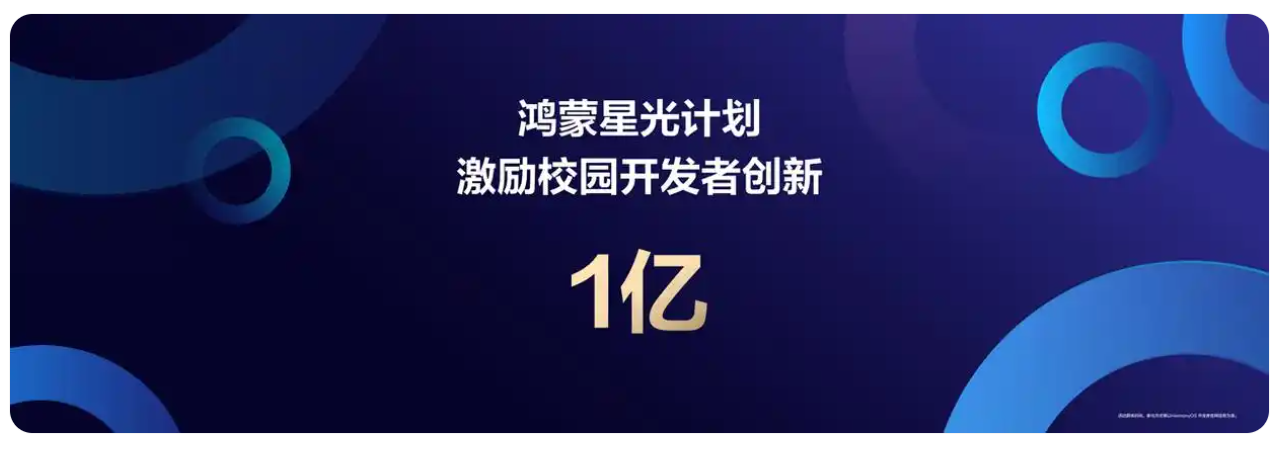 超3万鸿蒙应用和元服务全速开发，华为投入1亿启动鸿蒙星光计划